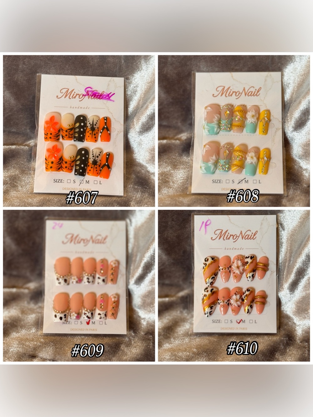 💅#607-610……..See Description✨Price is for just *ONE!